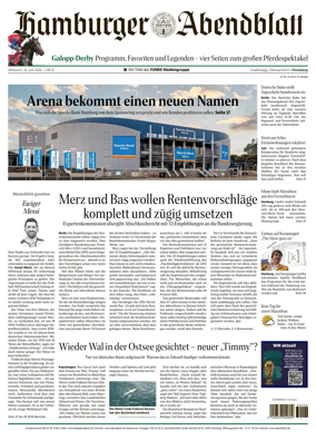 Cover of Hamburger Abendblatt (Pinneberg)