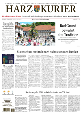 Cover of Harz Kurier