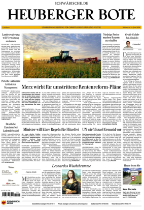 Cover of Heuberger Bote