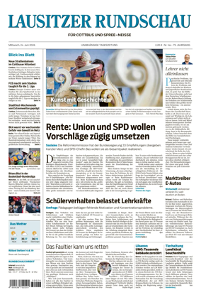 Cover of Lausitzer Rundschau