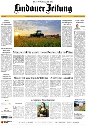 Cover of Lindauer Zeitung