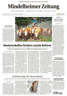 Cover of Mindelheimer Zeitung
