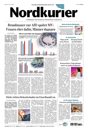 Cover of Neubrandenburger Zeitung