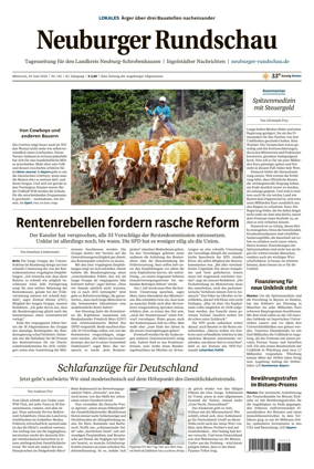 Cover of Neuburger Rundschau