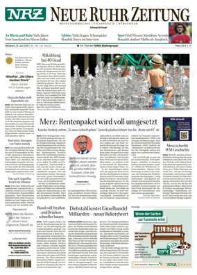 Cover of Neue Rhein Zeitung (Essen)