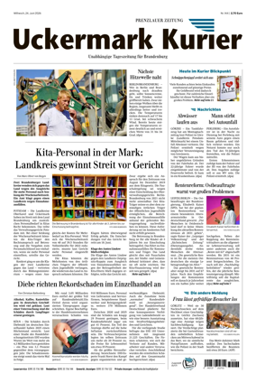 Cover of Prenzlauer Zeitung