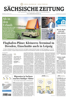 Cover of Sachsische Zeitung (Bautzen Kamenz & Bischofswerda)