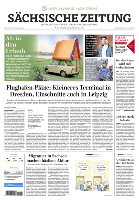 Cover of Sachsische Zeitung (Rodertal)
