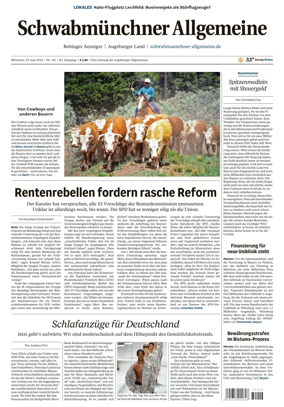 Cover of Schwabmunchner Allgemeine