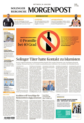 Cover of Solinger Bergische Morgenpost/Remscheid