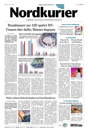 Cover of Strelitzer Zeitung