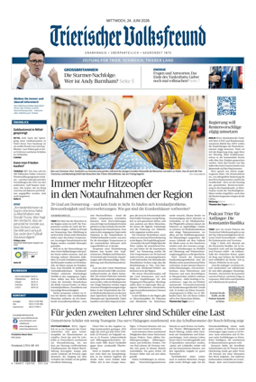 Cover of Trierischer Volksfreund