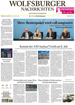 Cover of Wolfsburger Nachrichten (Helmstedt)
