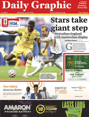Cover of Daily Graphic