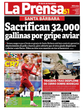 Cover of Diario La Prensa