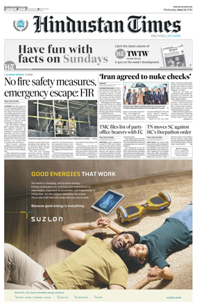 Cover of Hindustan Times Haryana