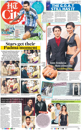 Cover of Hindustan Times (Patna) - Live