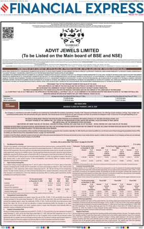 Cover of The Financial Express