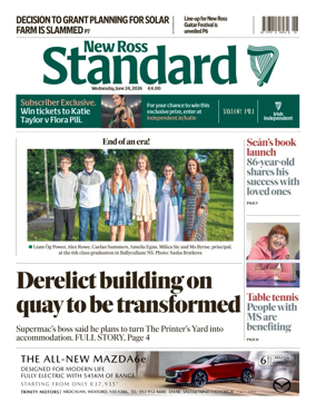 Cover of New Ross Standard