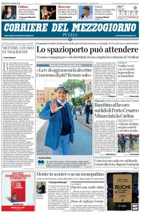 Cover of Corriere del Mezzogiorno (Puglia)
