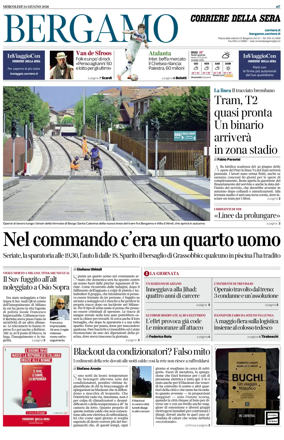 Cover of Corriere della Sera (Bergamo)