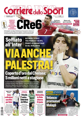 Cover of Corriere dello Sport