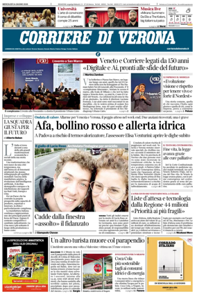 Cover of Corriere di Verona