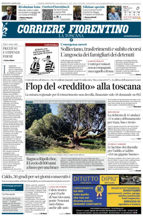Cover of Corriere Fiorentino