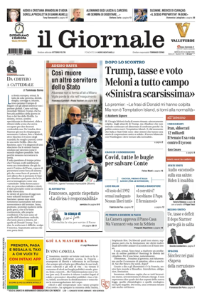 Cover of Il Giornale (Italy)