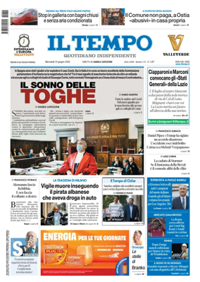 Cover of Il Tempo (Nazionale)
