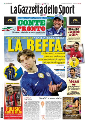Cover of La Gazzetta dello Sport - Roma