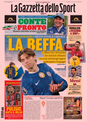 Cover of La Gazzetta dello Sport