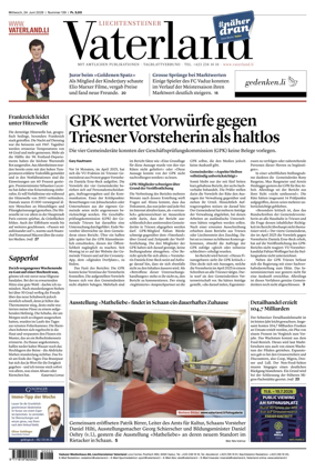 Cover of Liechtensteiner Vaterland