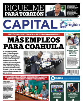 Cover of Capital Coahuila