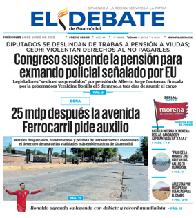 Cover of El Debate de Guamuchil