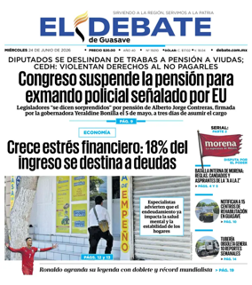 Cover of El Debate de Guasave