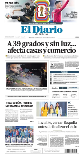 Cover of El Diario de Delicias