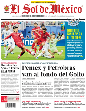 Cover of El Sol de Mexico