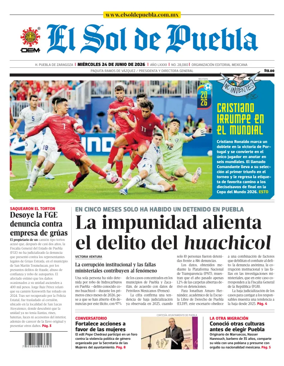 Cover of El Sol de Puebla