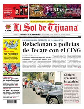 Cover of El Sol de Tijuana
