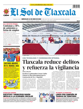 Cover of El Sol de Tlaxcala