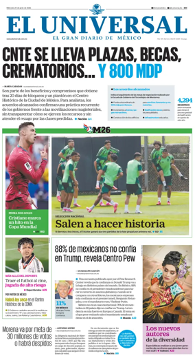 Cover of El Universal