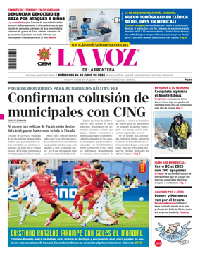Cover of La Voz de la Frontera
