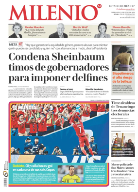 Cover of Milenio Edo de Mexico
