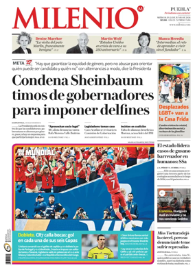 Cover of Milenio Puebla