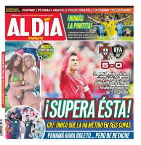 Cover of Periodico Al Dia (Irapuato)