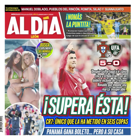 Cover of Periodico Al Dia (Leon)