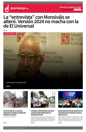 Cover of Sin Embargo destacadas
