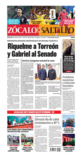 Cover of Zocalo Saltillo