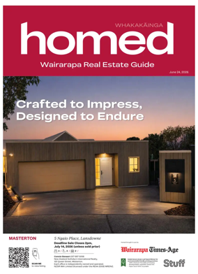 Cover of Homed Wairarapa